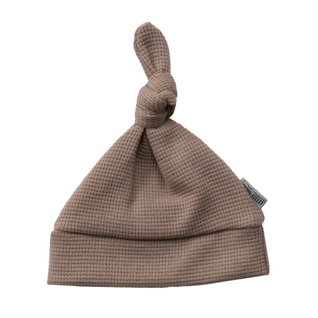Knoopmuts Wafel - Taupe Brown