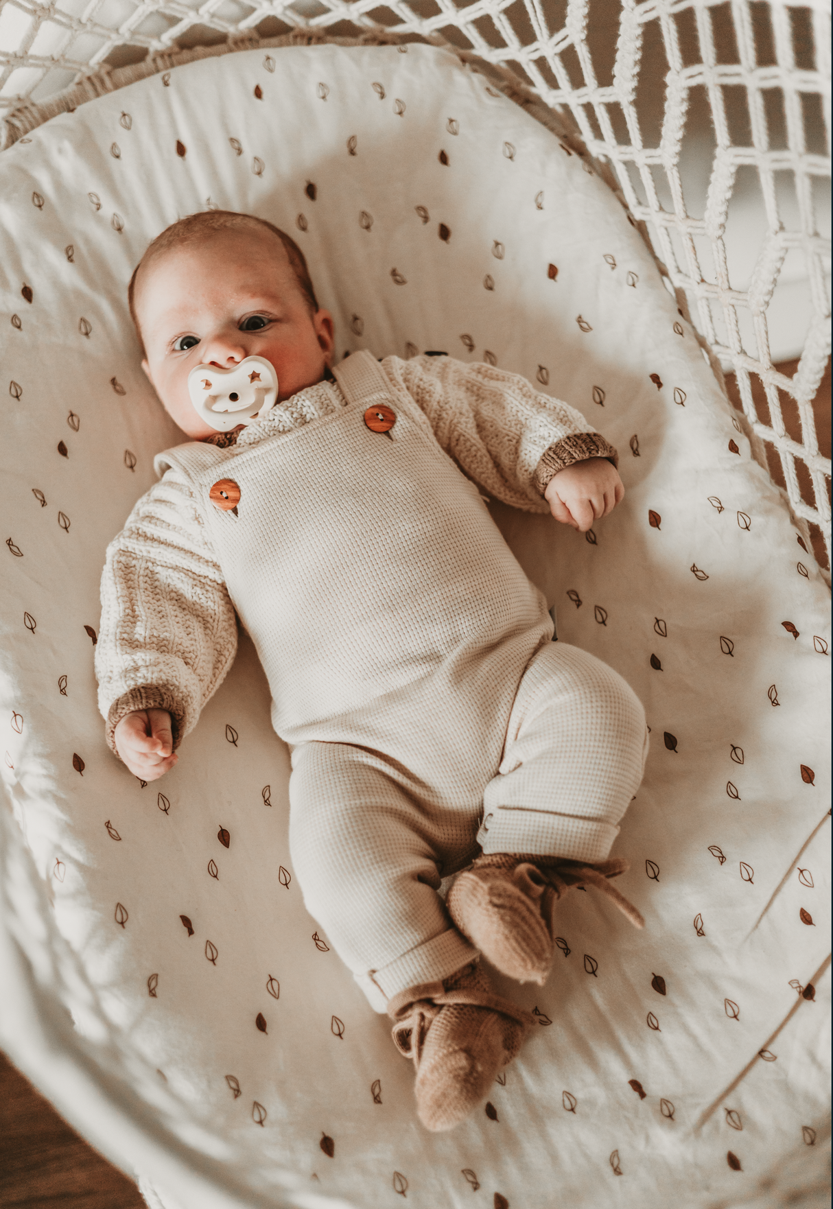 Salopette Wafel - Natural