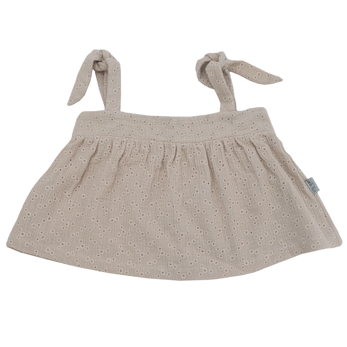 Top Embroidery - Sand