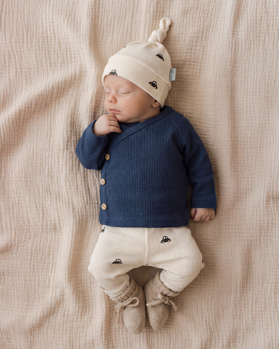 Newborn Muts + Broek - Cars